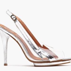 Jeffery Campbell clear platform heels
